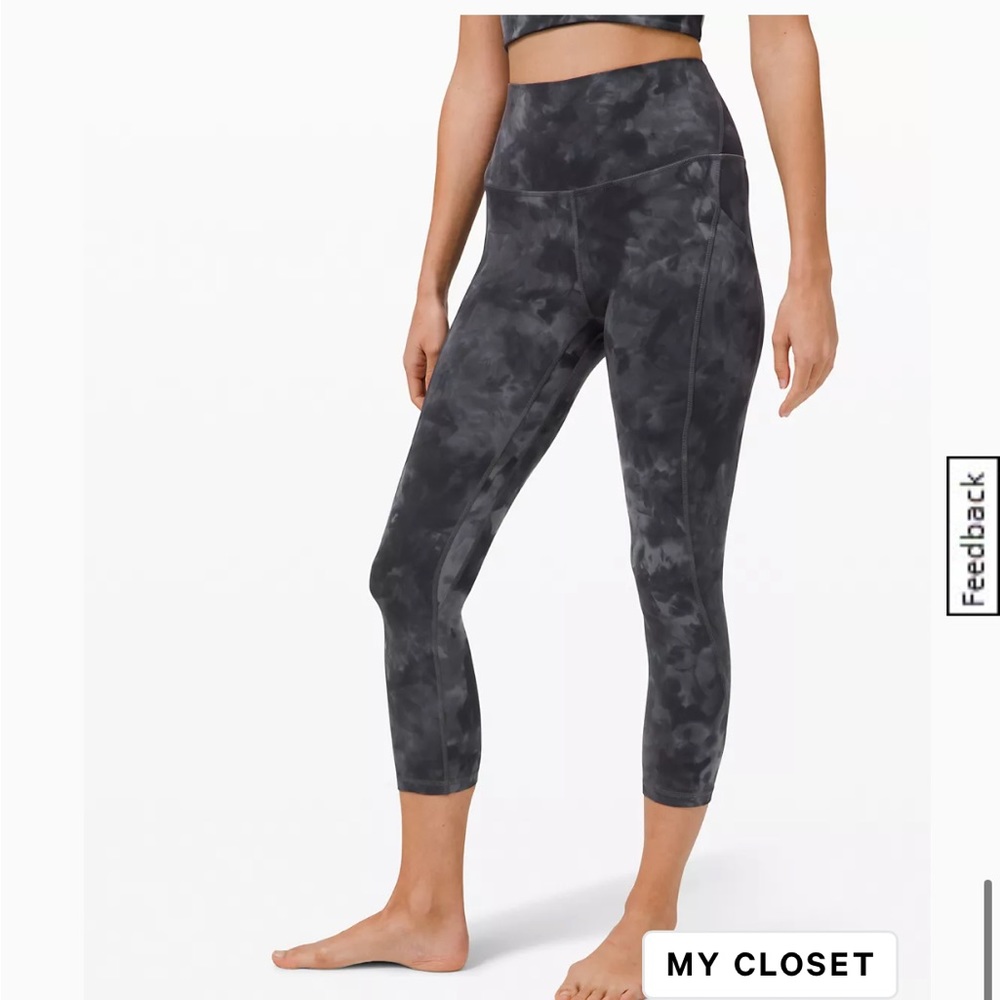 Lululemon Align High-Rise Crop with pockets 23”